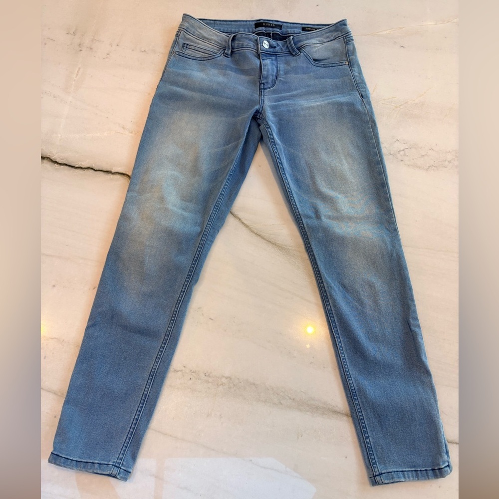 Guess Light Blue Skinny Jeans